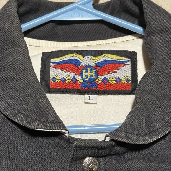 Vintage Jeff Hamilton NHL Pittsburgh Penguins Leather Varsity Jacket Large USA - Picture 6 of 12